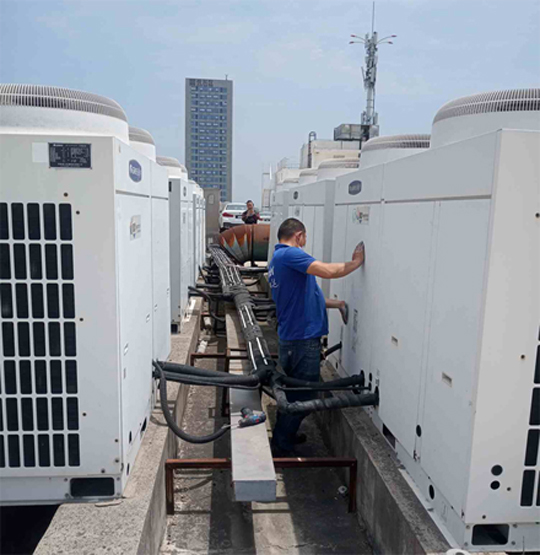 佛坪中央空调制热和不制冷系统维修方法